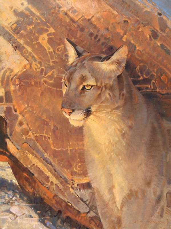 Cat of Many Names, 24"x18", Oil on Linen