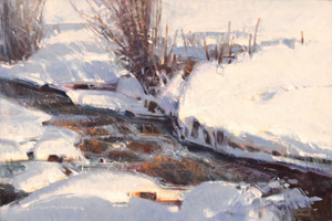 Stream In Winter